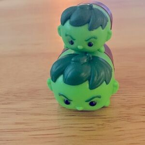 Hulk Disney Tsum Tsum. Two sizes.